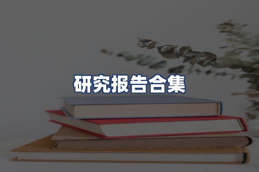 研究报告合集